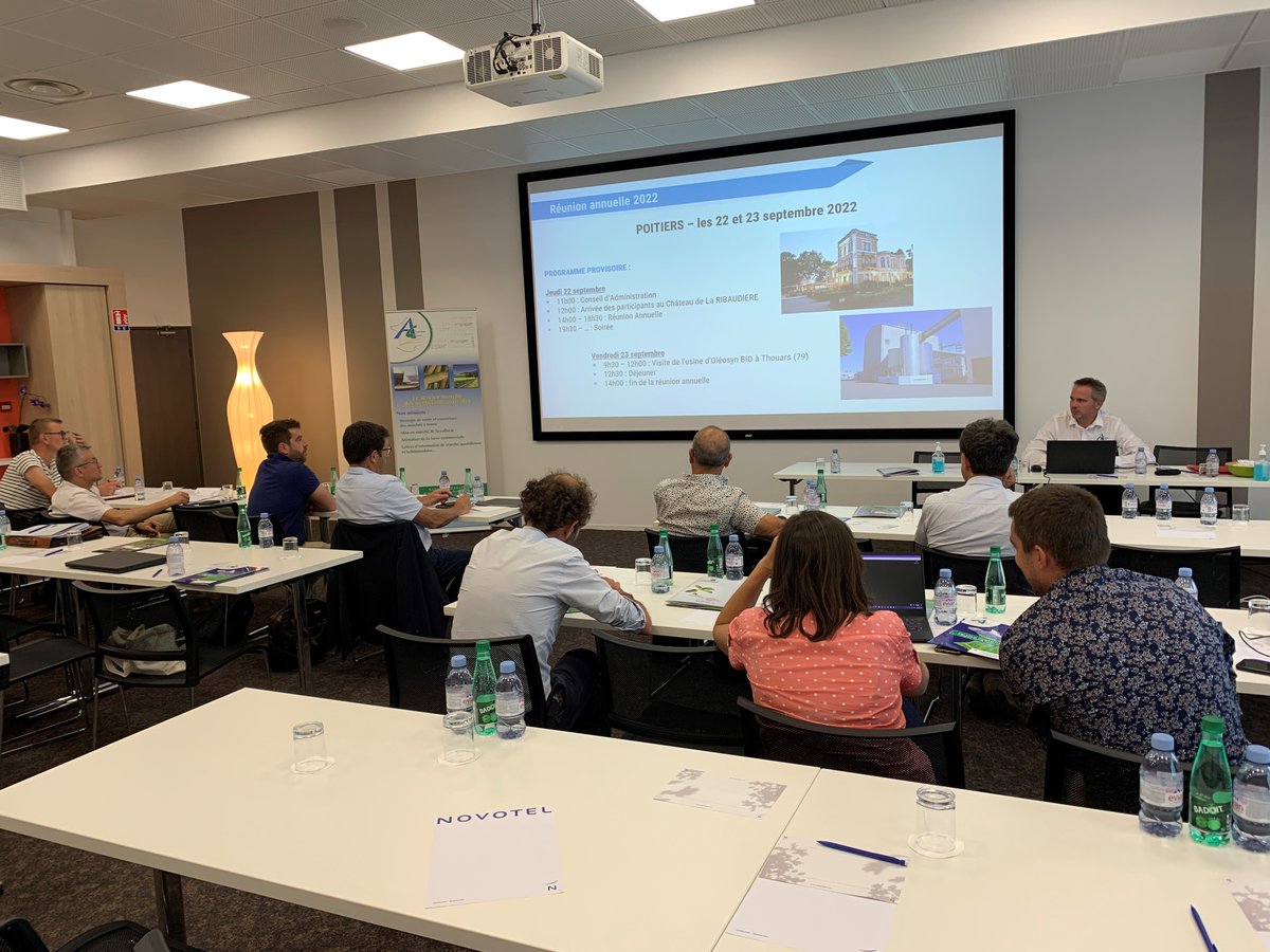 🚩 Mardi, l'Assemblée Générale et le Conseil d'Administration d'<a href="/AtlCereales/">Atlantique Céréales</a>  se sont réunis.👉 Félicitation à Laurent Saquet de <a href="/SarlHouel/">HOUEL Négoce</a>, qui rejoint le CA, comme 11ème administrateur👏

🥁📢 L'équipe s'agrandit encore... 3 nouveaux négociants rejoignent ATLANTIQUE CEREALES✅