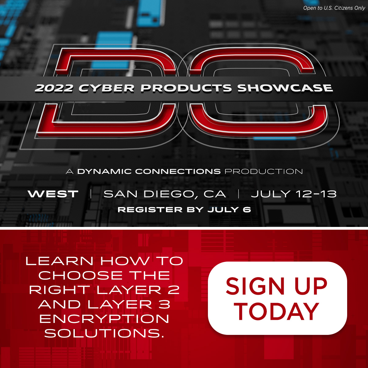 GDMS's tweet photo. Looking for the right security solution for IP and Ethernet Networks? Register for the Cyber Product Showcase WEST and explore the differences between Layer 2 and Layer 3 encryption solutions. https://t.co/2cAO0JGk3p 

#DynamicConnections #TACLANE #Encryption #EDE #NSACertified https://t.co/l6VviVeYxx