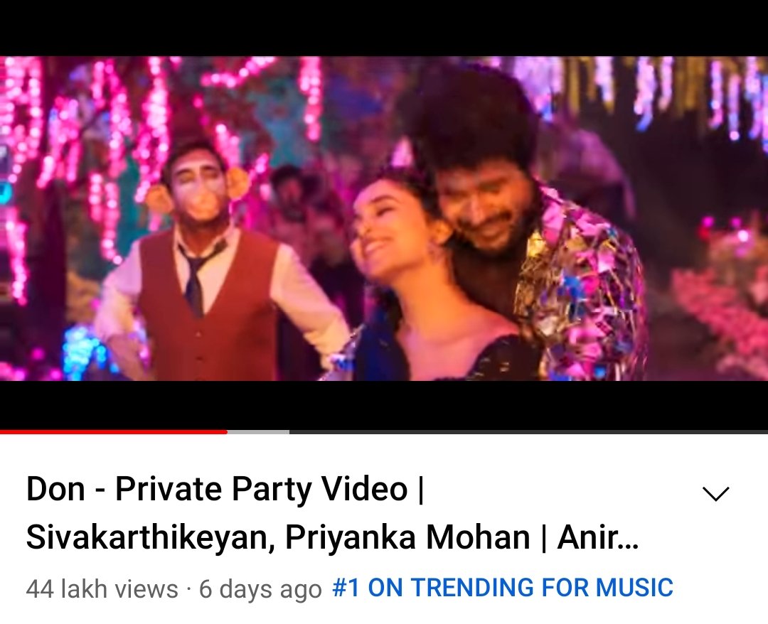 FabFlickz's tweet photo. Top 4 trending songs in YT now.
1. #PrivatePartyVideoSong
2. #VikramTitleTrack Lyrical
3. #DippamDappam video song
3 #BaeVideoSong
#SivaKarthikeyan #KamalHaasan𓃵 #VijaySethupathi #FahadhFaasil #Suriya #PriyankaMohan #Samantha #Nayanthara #AnirudhRavichander https://t.co/54yOkP0rr5