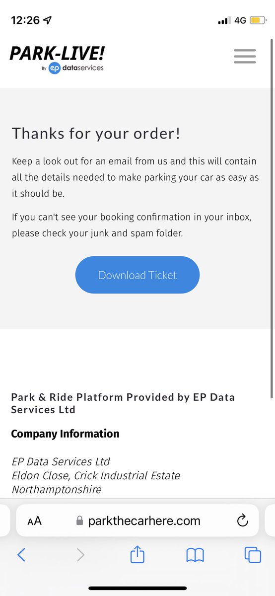 Help <a href="/birminghamcg22/">Birmingham 2022</a> I hope 🤞🏻 I managed to get a bluebage carpark spot earlier but the link to download the ticket didn’t work nor no email and now shows sold out so I don’t know if we have a spot😬😬 #Birmingham2022