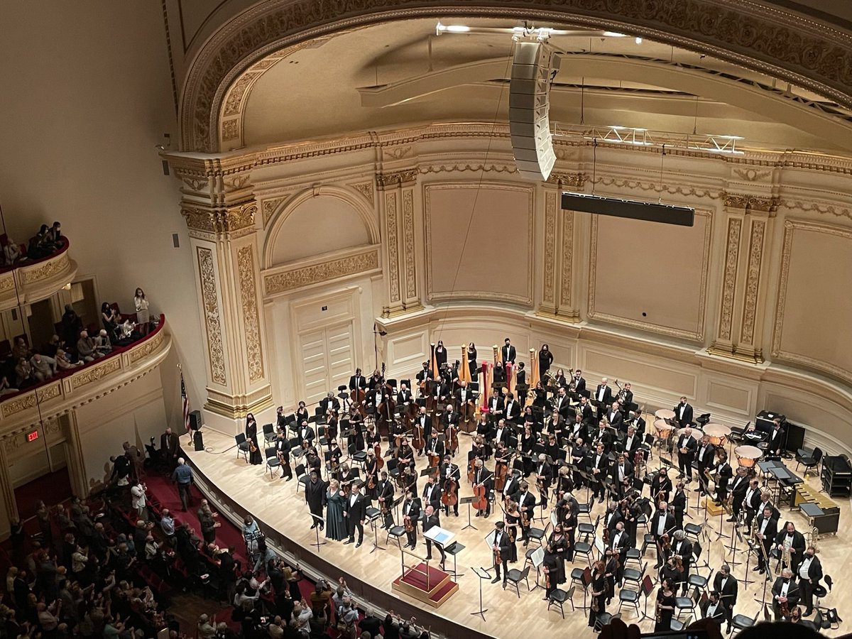 I thought I’d had my fill of <a href="/MetOpera/">Metropolitan Opera</a> this season…but thankfully no.  Last night was splendid <a href="/carnegiehall/">Carnegie Hall</a>.  Thank you <a href="/METOrchestra/">METOrchMusicians</a> @nezetseguin.  The first act of Die Walküre was a highlight, featuring the incredible voices of <a href="/HeldenMommy/">Christine Goerke</a> <a href="/operabrandon/">Brandon Jovanovich</a> <a href="/EricOwensSinger/">Eric Owens</a>