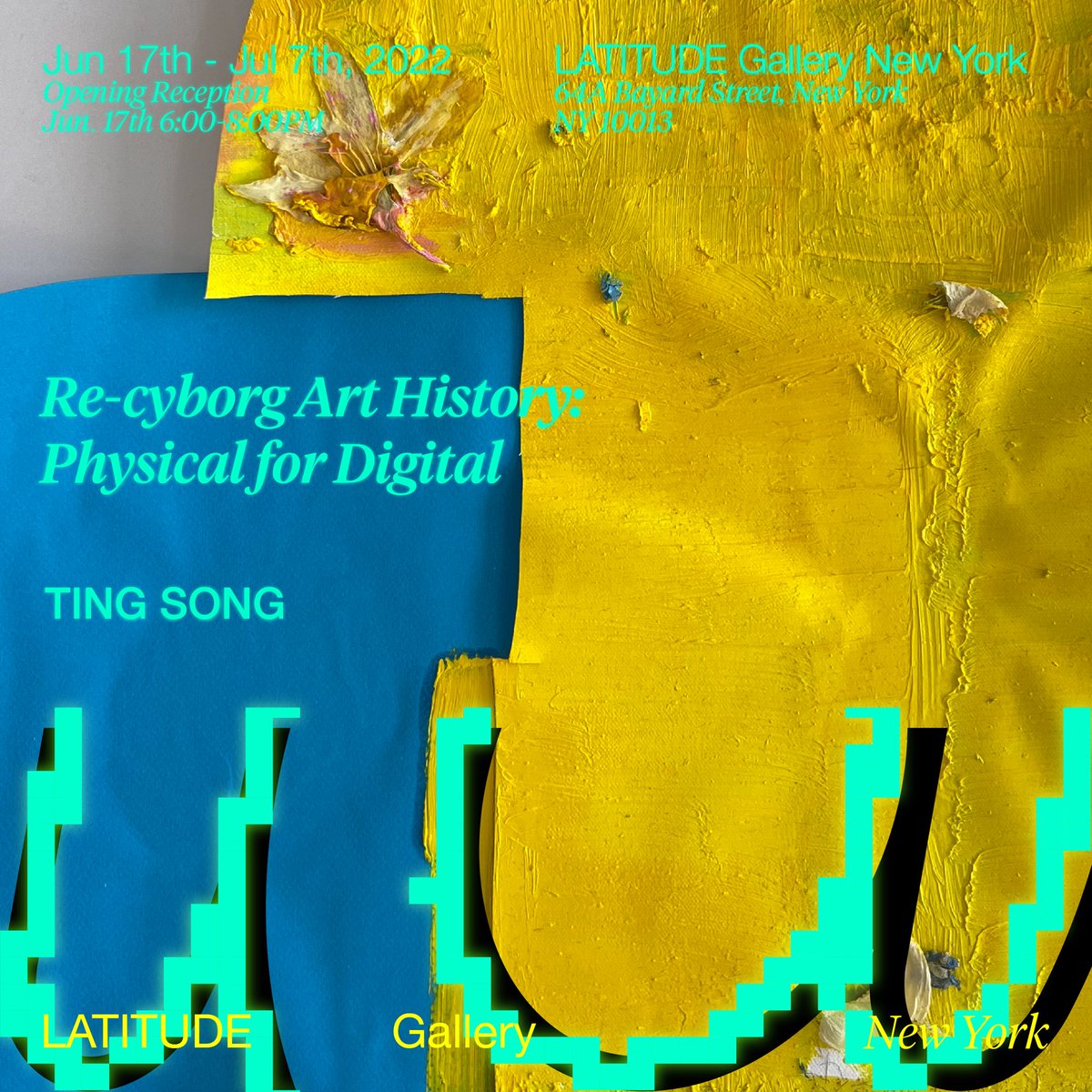 My first solo art exhibition in New York :)  See you on 17th June #nftnyc #nftart #newyork