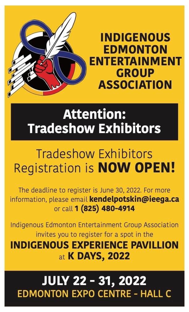 Join us at the ‘Indigenous Experience’ pavilion at Hall C, EXPO Centre from July 22-31/22!!!