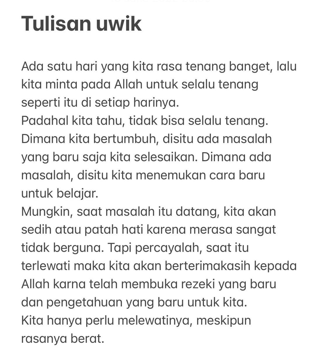 dwihandaanda's tweet photo. Menulis adalah cara menenangkan diriku.🤍 https://t.co/yJMZVKoKsO