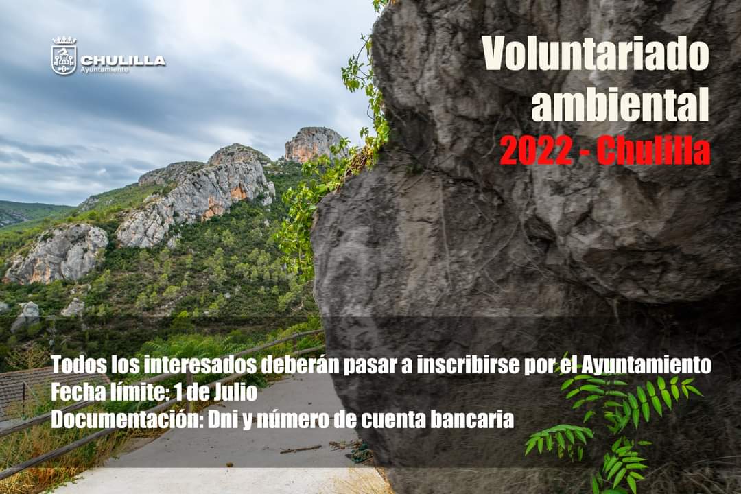 'Voluntariado ambiental 2022' - Chulilla ⬇️⬇️⬇️⬇️⬇️