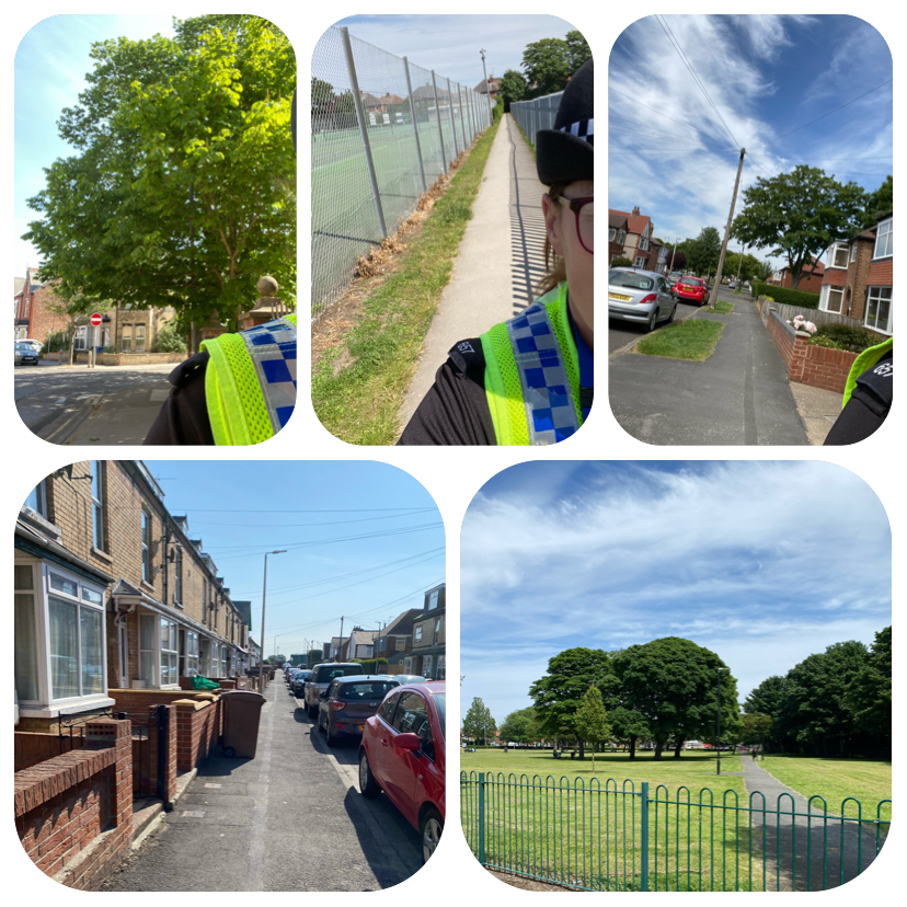 Humberbeat_ERYN's tweet photo. #Bridlington Officers from the neighbourhood team are out on foot today in our beautiful hot seaside town. Please stop and chat #itsabitwarm #stepsin https://t.co/ZqNrPsOHjQ