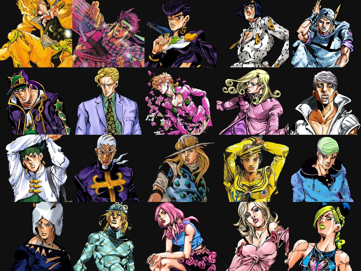 Saitamagoated's tweet photo. Crazy how JoJo's Bizarre Adventure is the only anime and manga with 20 S tier characters https://t.co/kqdYUyaEiA