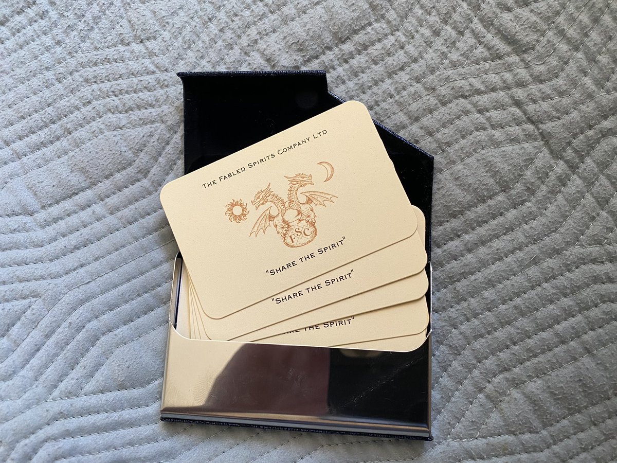 Don’t wait for the right opportunity, create it… George Bernard Shaw.
Enough of the Pandemic &amp; Putin…Licences (check) Great Gin Recipes (check) Business cards (check) #gin