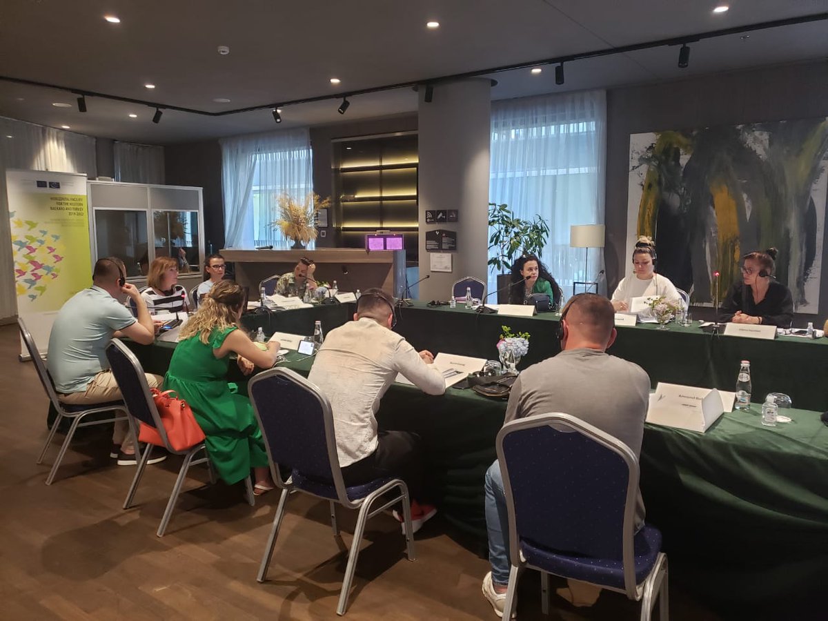 ❗️Happening now in #Tirana: Capacity building for 1⃣5⃣prison & probation practioners from #Albania on the new tools and treatment programme for #ViolentExtremistPrisoners & #Radicalised inmates, supported by @CoE_EU_HF .