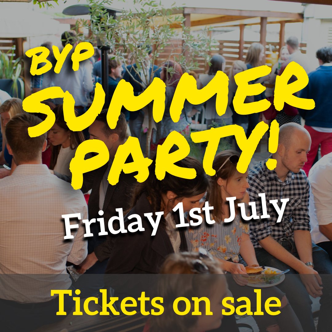 Join us for our annual summer party on Friday 1 July! We'll be enjoying networking with a summer vibe at Channings from 6.30pm. All proceeds going to <a href="/QuartetCF/">Quartet CF</a>. Buy tickets here: eventbrite.co.uk/e/byp-summer-p…

#BristolEvents #WhatsOnBristol #Networking #SummerParty <a href="/channingshotel/">Channings Hotel</a>