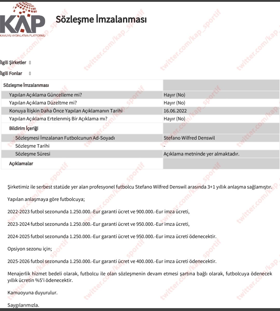 Denswil hayırlı olsun.  3+1 yıllık 🧿🧿💪