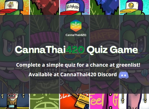 CannaThai420's tweet photo. GM all💚 To get ready for our coming Mother Plant collection, we have a simple, fun activity for you on our Discord. You can do this, even while getting high 🪴

Join our Discord at https://t.co/85vcHkjscS

#LFGH https://t.co/iQ9Y2gzBPe
