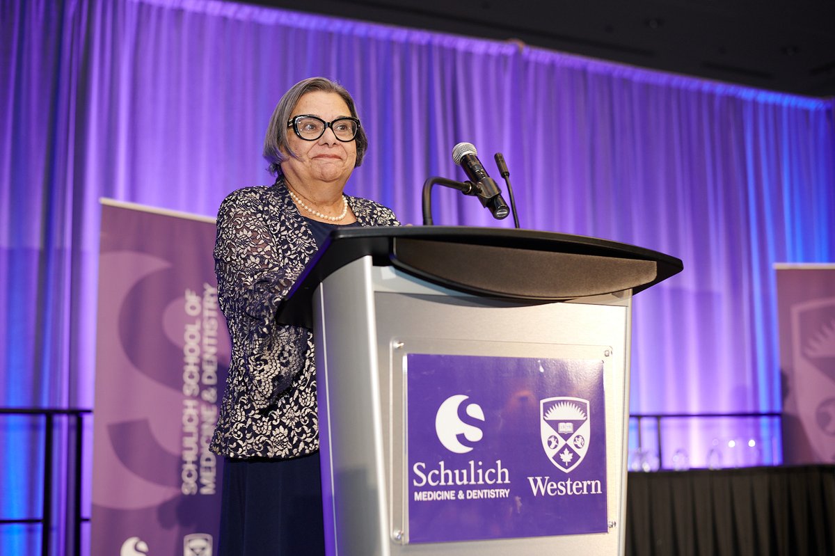 @JohnYooMD and the #SchulichMedDent community gathered this week to celebrate our Awards of Excellence recipients. The staff and faculty members who are making a difference for our students, profession and community were honoured for their contributions to the School and #SWOnt.