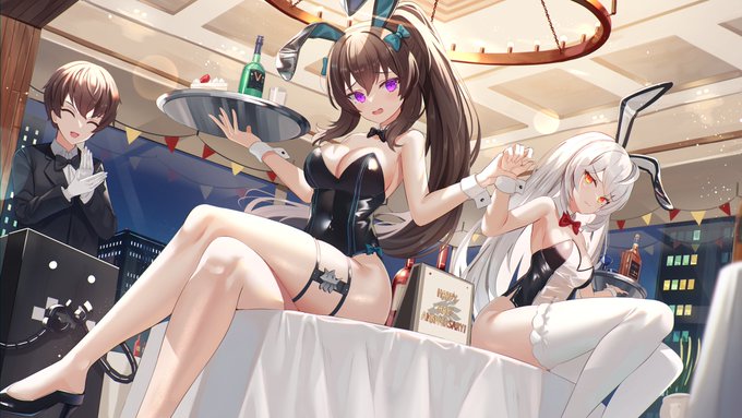 🐰🎉happy half anniversary🎉🐰
#CounterSideGlobal
#CountersideFanart 