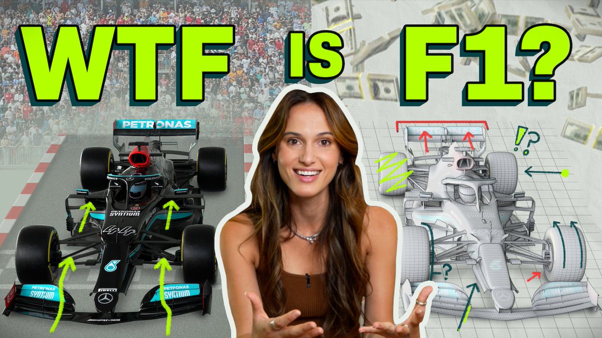 Have you been hearing about F1 too? Confused? I got you! This is F1, explained for rookies.

Because F1 isn't just a car race. It's a space program, for the road.

Huge If True, episode 8: youtu.be/SSdsncLXLYs