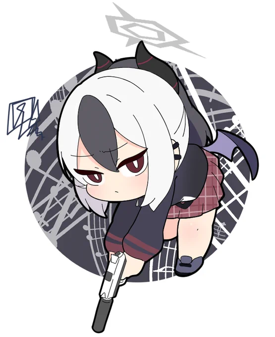 今回はブルアカのカヨコです。#ブルーアーカイブ 