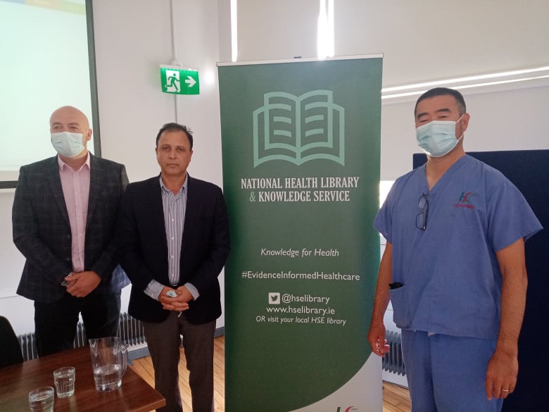 Very informative session with Rob Thomas Customer Success Consultant #UpToDate today at a well - attended Grand Rounds in Regional Hospital Mullingar #hse_hli #pointofcaretool #MedTwitter #bristolmyerssquibb @hselibrary @IEHospitalGroup @UpToDate @IMO_IRL