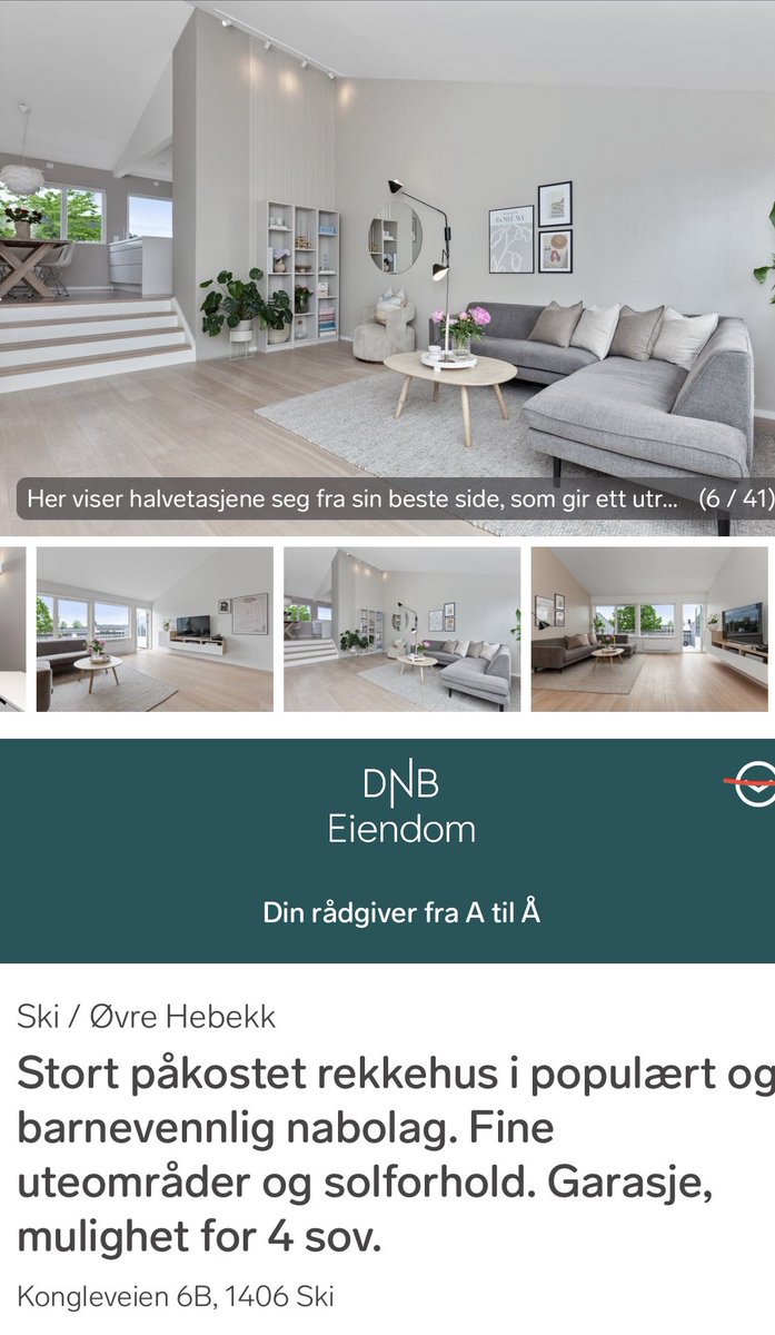 simenhj's tweet image. Vi selger rekkehuset vårt! Verdt å sjekke ut om du er på jakt etter bolig i #Ski og i nærheten av Oslo! #Hebekk
finn.no/261900186