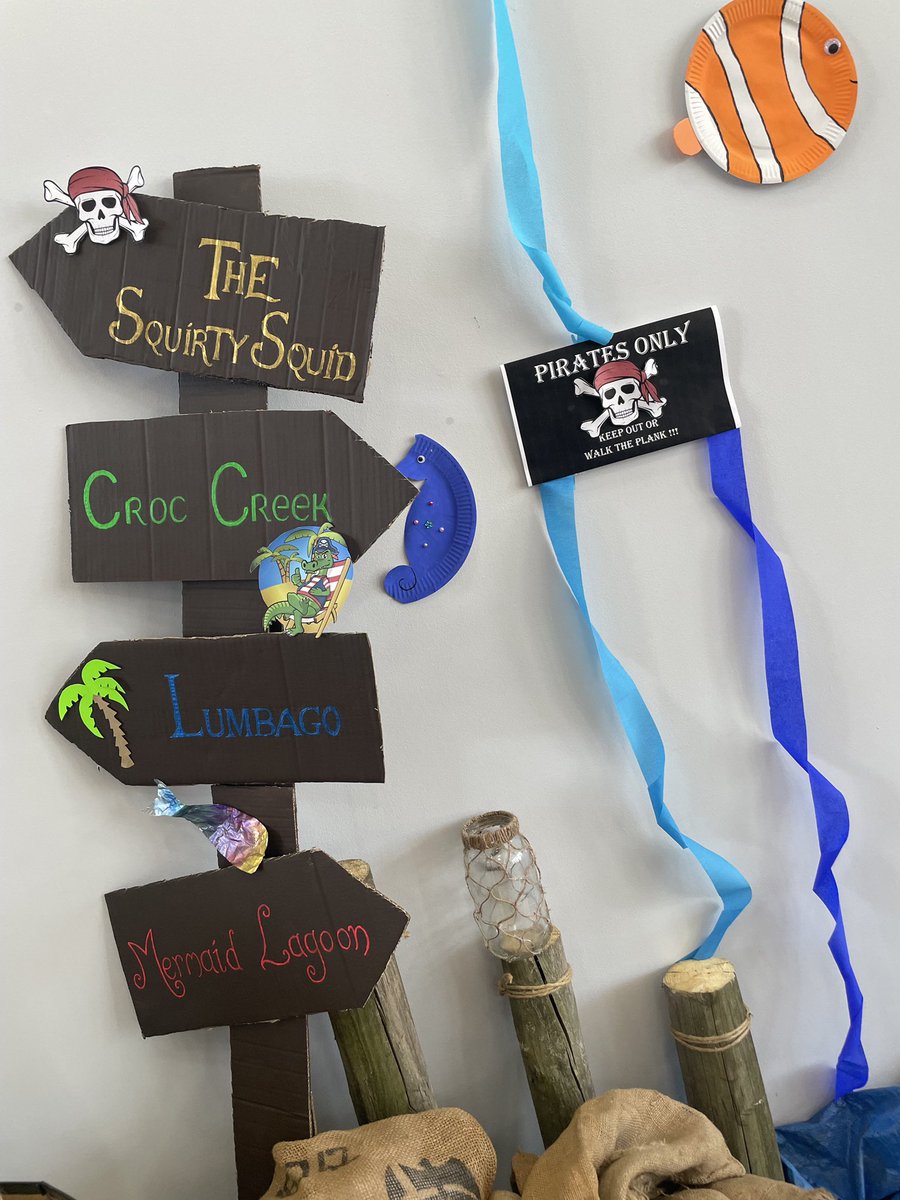 EmbleyHampshire's tweet photo. There’s a buzz at Prep today as they prepare for their first production of Pirates of the Curry Bean this evening. Take a look at this - we think that’s a work of ‘Arrrrrr!’ 🏴☠️ #Embley #EmbleyPrep #Pirate #Drama #Education #SchoolProduction #Art https://t.co/CLdmIhNpU0
