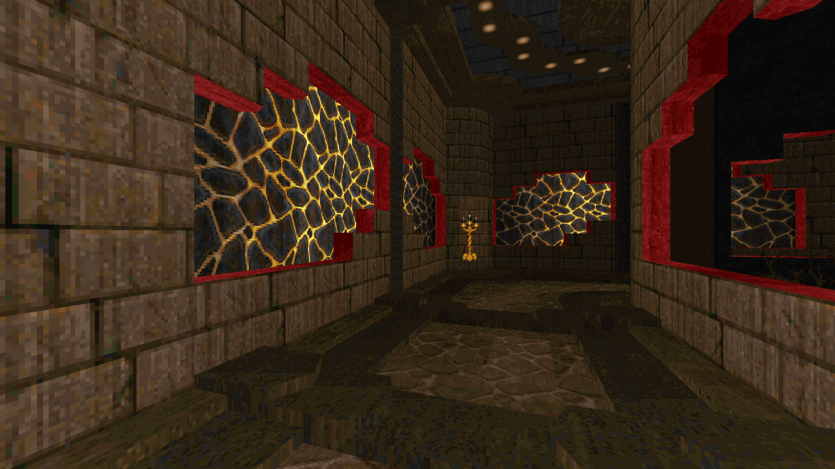 serious_mud's tweet photo. Small limit-removing level for one community project.
#gamedev #leveldesign #mapping #doom #doom2 #WIP #modding #doommodding https://t.co/dq2O0w9tuV