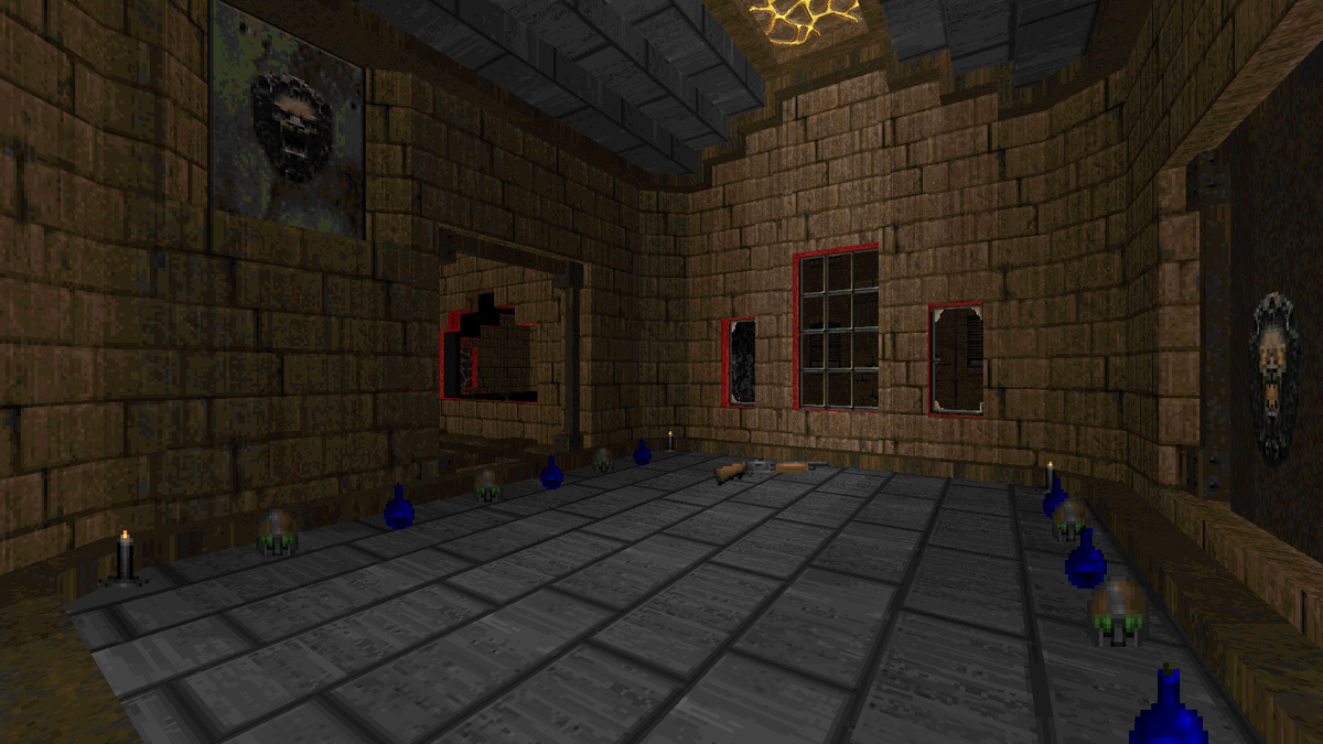 serious_mud's tweet photo. Small limit-removing level for one community project.
#gamedev #leveldesign #mapping #doom #doom2 #WIP #modding #doommodding https://t.co/dq2O0w9tuV