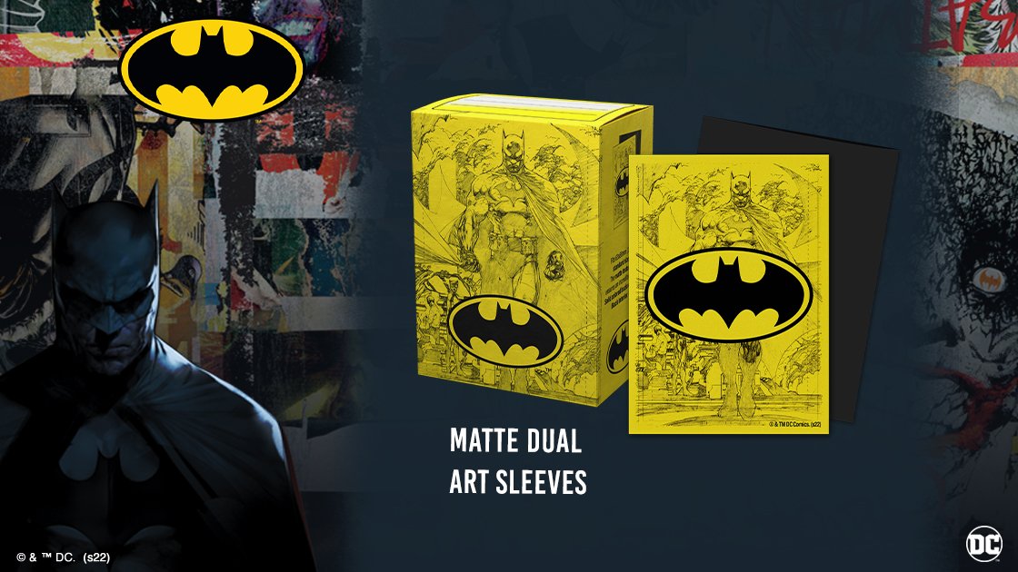 Batman Dual Lightning Art Sleeves!

Have your deck protected by amazing Batman Art Sleeves! Batman always has awesome gadgets, so this artwork is printed on Matte Dual Lightning!

Giveaway: 3 packs! Retweet to enter.

Follow/enable messages so we can contact you if you win.