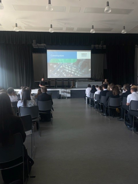KateLizWilliams's tweet photo. A huge thank you to Owen @morgansindall for delivering an informative assembly talk to year 9 pupils  @croesyschool https://t.co/zdCKrpeHrM