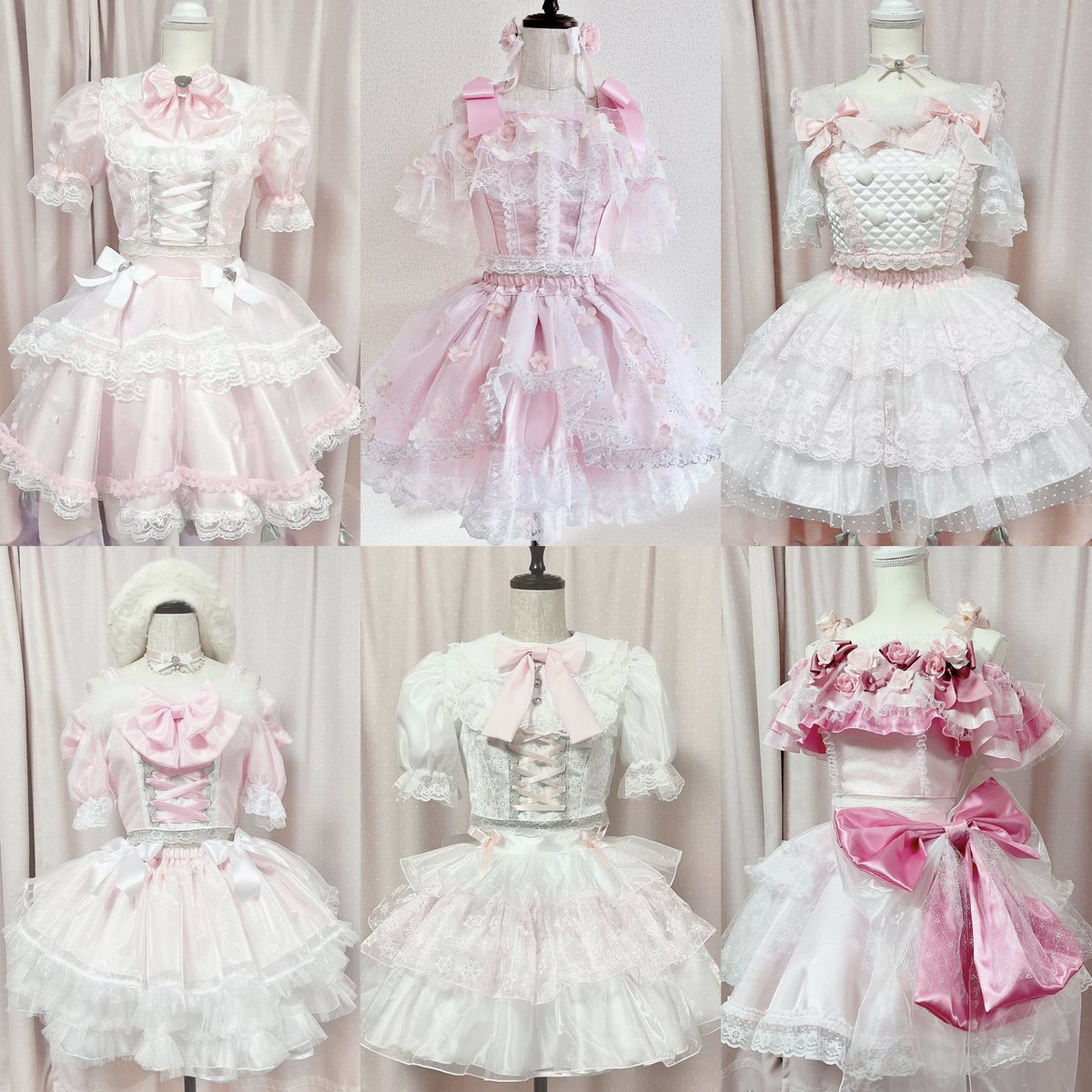 アイドル衣装オーダー再開しました♡ ピンク、ふわふわ、甘い世界 