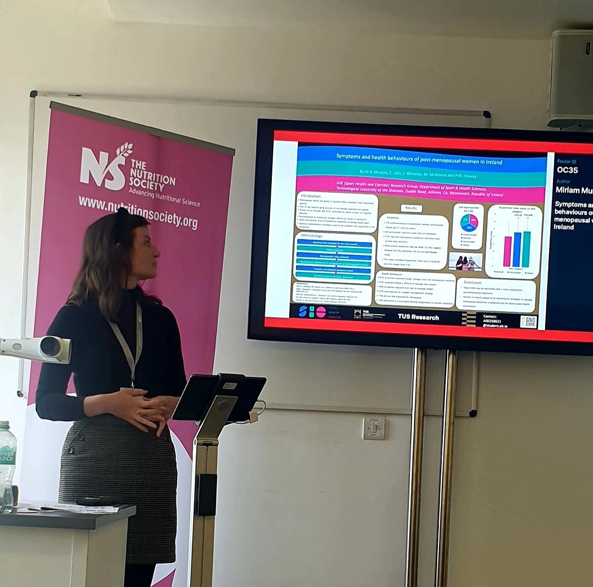 Miriam Murphy (@minbmurphy) on Twitter photo Fab opportunity presenting some of our collaborative @SHEResearch_TUS projects at <a href="/NutritionSoc/">Nutrition Society</a> Irish section conference yesterday in UCC. Some great nutrition research on display.
Thanks to all the organisers for putting together a fantastic event #NSIrish22 Fab opportunity presenting some of our collaborative @SHEResearch_TUS projects at <a href="/NutritionSoc/">Nutrition Society</a> Irish section conference yesterday in UCC. Some great nutrition research on display.
Thanks to all the organisers for putting together a fantastic event #NSIrish22