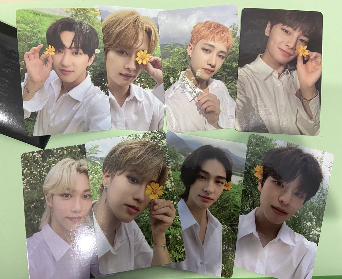 Bt28naka's tweet photo. การ์ด noeasy limited ครบเซต 450รวมส่ง #ตลาดนัดเด็กหลง #ตลาดนัดstraykids https://t.co/PPdjcfpwLA