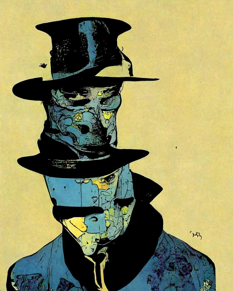 midmoebius's tweet photo. Rorschach, Nite Owl, Doctor Manhattan, Silk Spectre from Watchmen
#ai #generativeart #midjourney https://t.co/z8BLa6I6ND