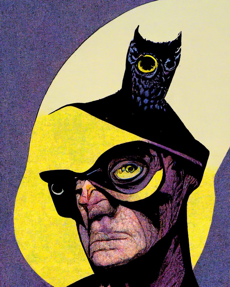 midmoebius's tweet photo. Rorschach, Nite Owl, Doctor Manhattan, Silk Spectre from Watchmen
#ai #generativeart #midjourney https://t.co/z8BLa6I6ND