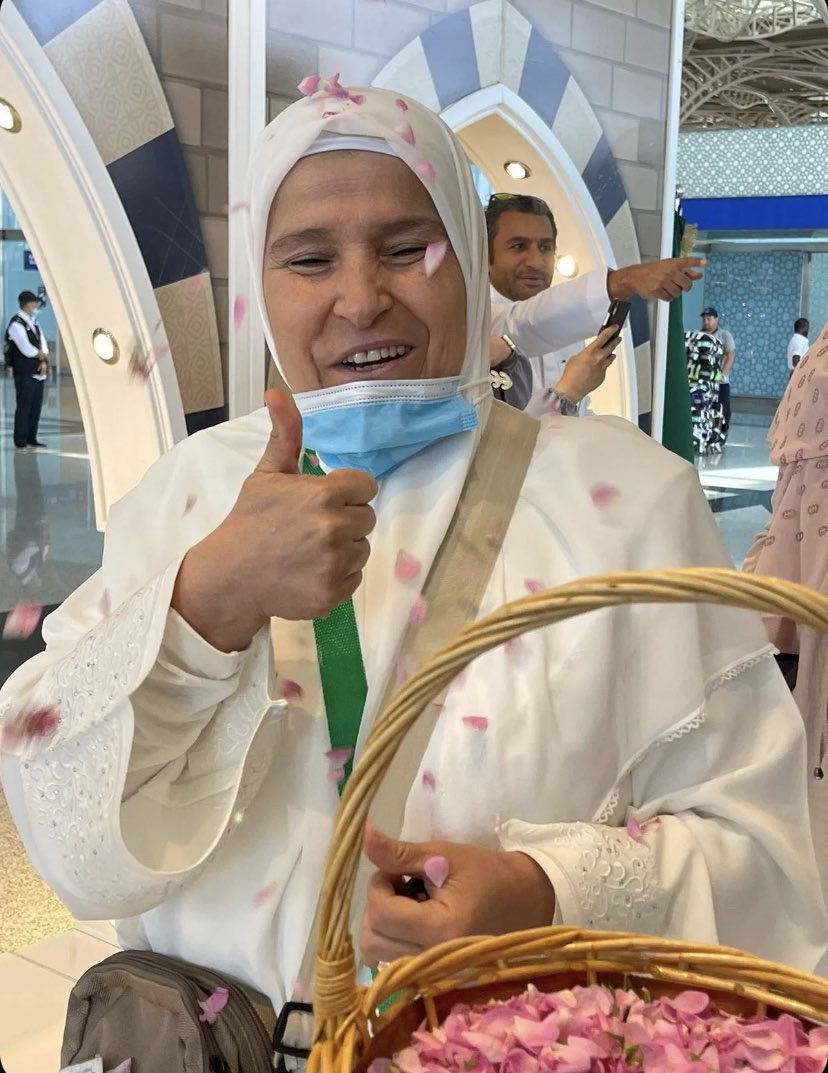 insharifain's tweet photo. First Arrivals of Hujjaj from Algeria 🇩🇿 https://t.co/BqXnJZV205