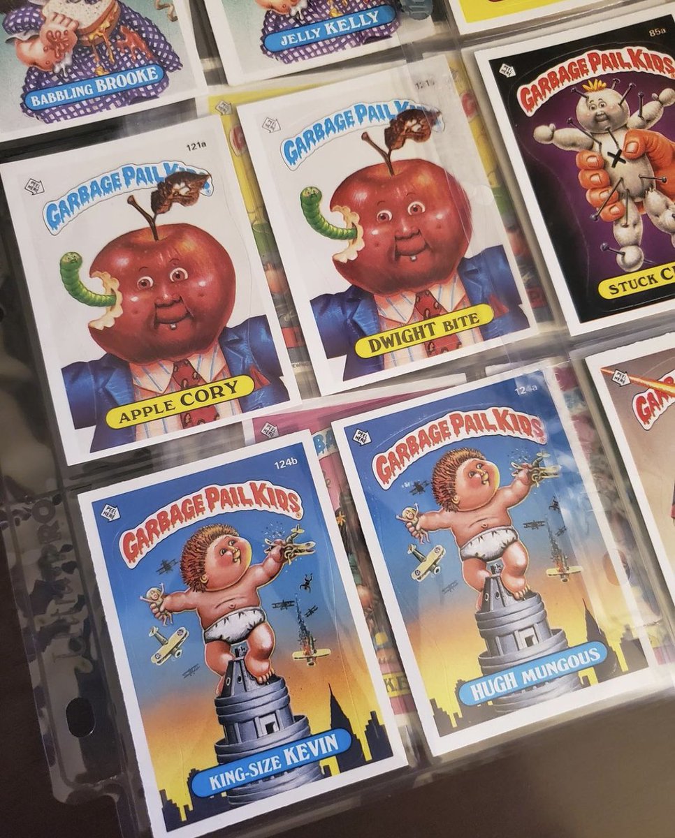 bryan5c0tt's tweet photo. Who else is a fan of Garbage Pail kids?
#garbagepailkids #series3 #OS3 #80s #tradingcards #garbagepailkidscards #childhood #GPK #collection #hobby #vintage #cards #growingupinthe80s #memorylane #blastfromthepast #childhoodmemories #80sbaby https://t.co/AdMuHyQ4Vj