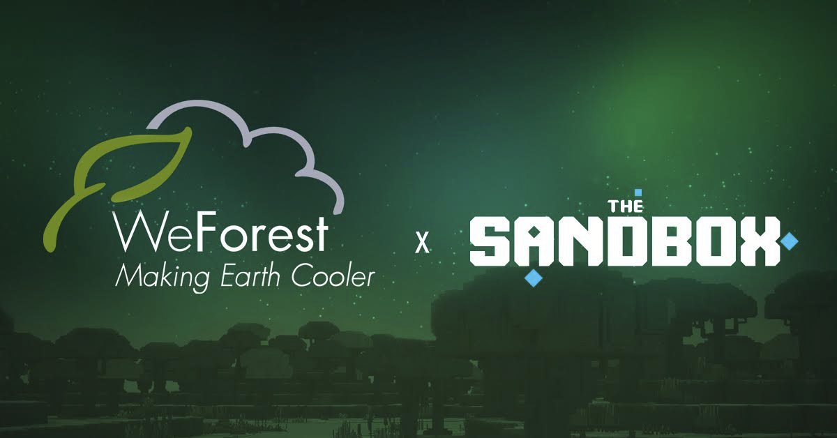 The Sandbox proudly supports <a href="/WeForest_org/">WeForest</a> in growing forests and trees in Brazil and Ethiopia, with over 50,000 trees and 54 hectares restored in 2021! 🌱