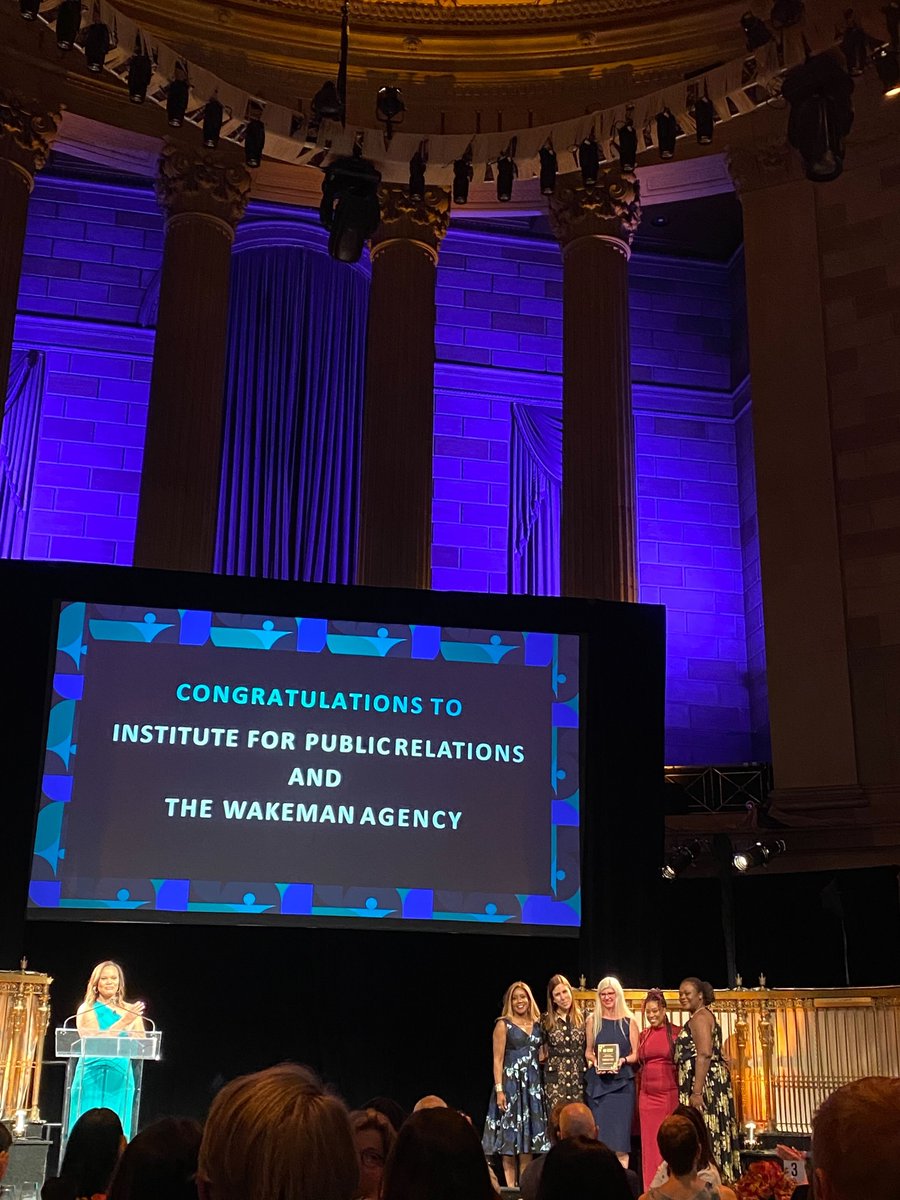 Thank u <a href="/InstituteForPR/">Institute for Public Relations</a> for representing us &amp; <a href="/DAA_PR/">Diversity Action Alliance</a> 4 the honor. ♥️ RT <a href="/InstituteForPR/">Institute for Public Relations</a>: IPR &amp; @WakemanAgency recognized for Best DEI Comms Research for our study - The Language of Diversity! Thank U <a href="/DAA_PR/">Diversity Action Alliance</a> for this honor! 📊✨ ow.ly/5jCH50Jz8aY