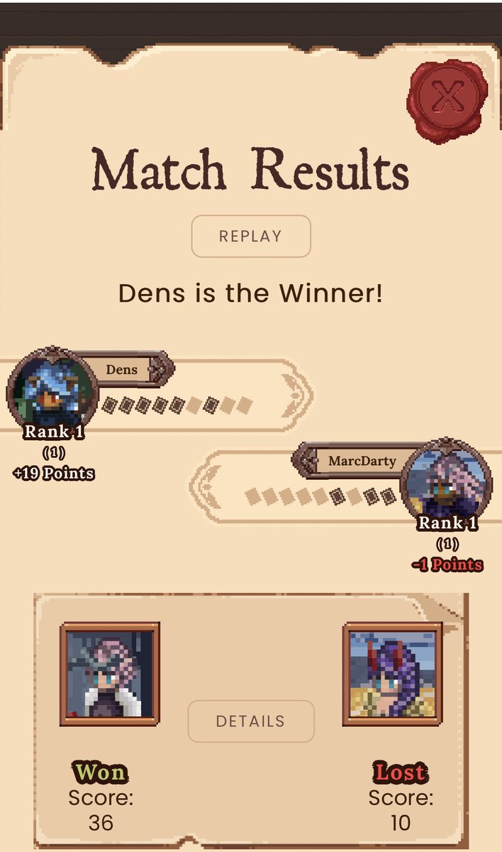Semajynnad's tweet photo. I’m loving the DFk duels @DefiKingdoms i have multiple common heroes and played against someone that had rares and mythics. Comes down to luck sometimes! Makes me small wallet person happy! Anyone can win haha https://t.co/SYz1KoBy5Q