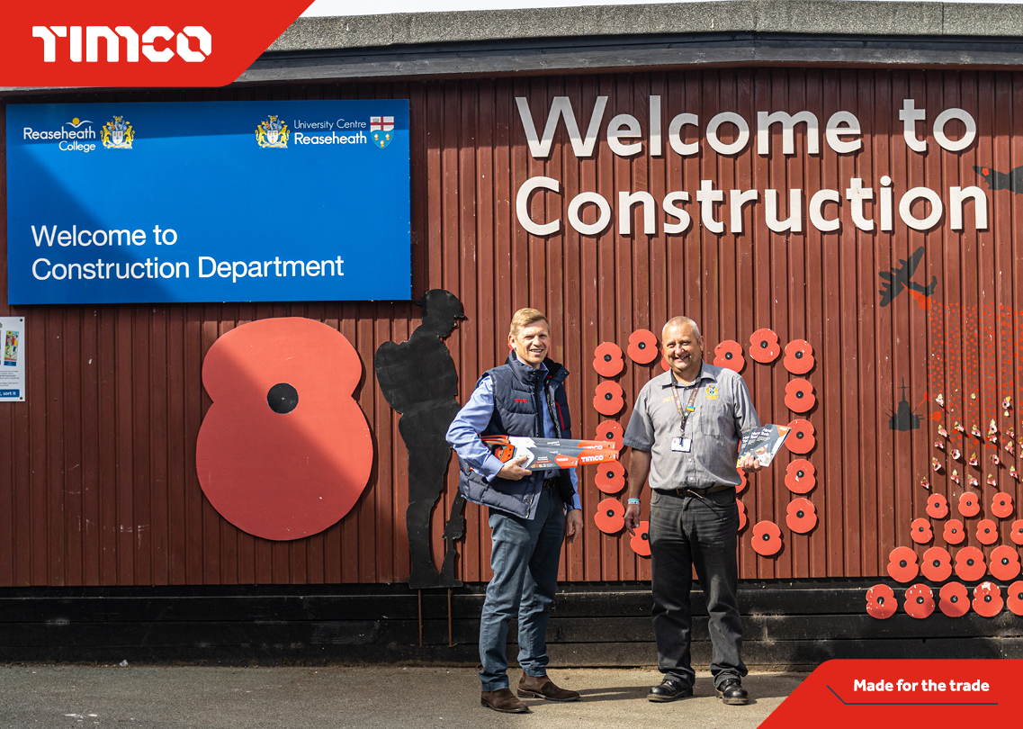 TIMco_tweets's tweet image. Proud to work in partnership with Reaseheath College. Reaseheath Construction Academy allowed TIMCO to use their facilities to create the dedicated TIMCO Hand Tools Specialist Product Guide. A massive thank you for everyone at TIMCO! #reaseheath @RH_Construction #TIMCO