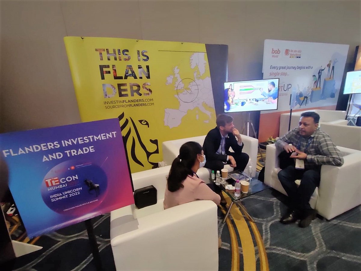 Flanders_India's tweet photo. Addressing some of the leading #Indian #startups, #venturecapitalists &amp; #accelerators, Wouter Vanhees outlined the clear focus #Flanders has on #innovation &amp; #technology development at #tieconmumbai2022. https://t.co/uJoJ0koHgX