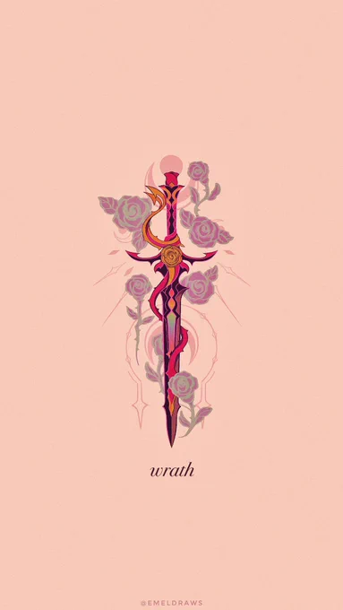 Pride and Wrath, wallpaper version ⚔️
Feel free to use! 🏳️‍🌈 