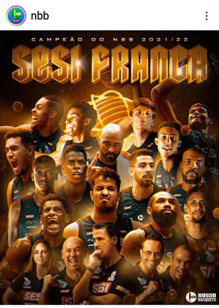 Alegria gigante pela conquista do <a href="/NBB/">NBB CAIXA</a> ao lado de pessoas comprometidas, disciplinadas e que incorporarão uma personalidade coletiva!!! Campeãããoooooo po%#a