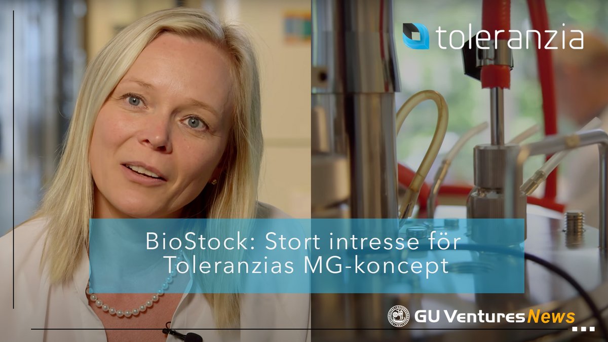 GUVentures's tweet photo. I BioStock: svenska Toleranzia som utvecklar nästa generations behandling mot Myastenia gravis. Intresset är stort för Toleranzias MG-koncept i ljuset av MG Awareness Month nu i juni.
Länk till artikeln: https://t.co/82EAj1oJuM
#ToleranziaAB #BioStock #TOL2 #GUVentures https://t.co/2dCqsBtigh