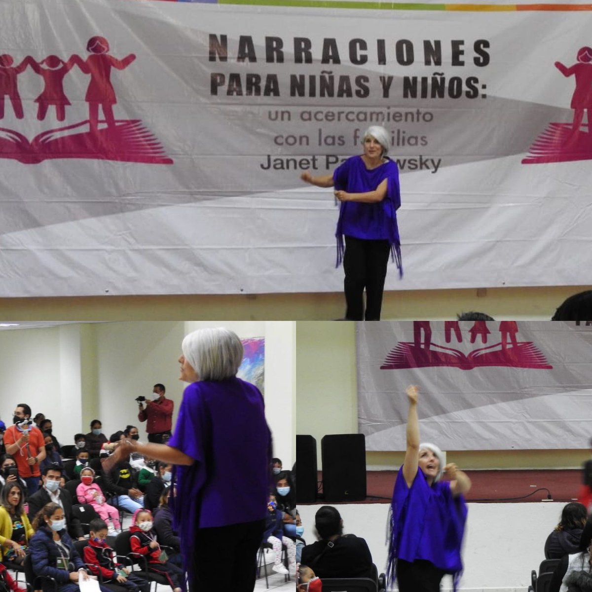 #Región4Chimalhuacán

#Educación <a href="/SEB_Edomex/">SEB_Edoméx</a> #DGPreescolar <a href="/liliapatriciafj/">Lilia Patricia</a> -<a href="/IPSPedomex/">Instituto de Profesionalización</a> <a href="/MarianaFloresO7/">Mariana Flores Orona</a>

Las familias de #Chicoloapan <a href="/NancyGomez_V/">Nancy Gómez</a>, disfrutaron dos funciones de “Narraciones para niñas y niños” con <a href="/JPankowsky/">Janet Pankowsky</a>.

<a href="/LUISFELIPE_P/">Luis Felipe Puente Espinosa</a> <a href="/SGGEdomex/">Secretaría General de Gobierno</a> <a href="/geramonro05/">Gerardo Monroy</a> <a href="/RJarque/">Rodrigo Jarque</a>