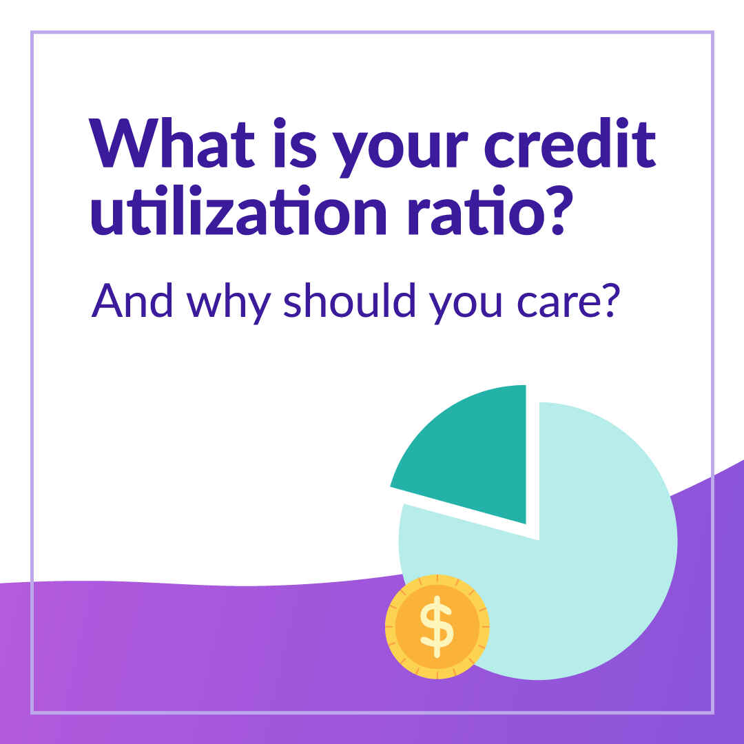 Your #creditutilizationratio is how much you're using of the total credit you have available to you. In order to get your #creditscore into the high numbers, you want to keep your balance BELOW 30% of your total credit. More info at borrowell.com/blog/credit-ut… #personalfinance