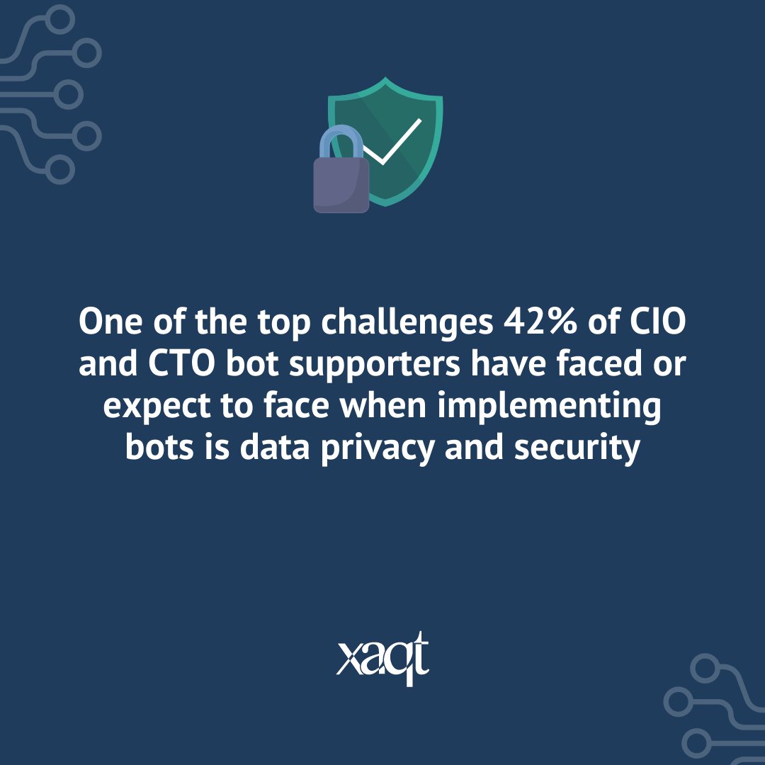 We at Xaqt take data security and privacy with the utmost importance and ensure all information is secure and protected. Partner with us today to ensure your AI-driven customer interactions and data are secure.

xaqt.com 
#contactcenterai #dataprivacy #datasecurity