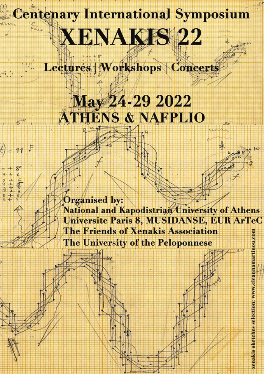 vze26m98's tweet photo. Missed this major Xenakis conference last May, so ICYMI. Proceedings at the link, Videos on another page.

https://t.co/KP0UYh3zm7 https://t.co/9aRohcvQJd