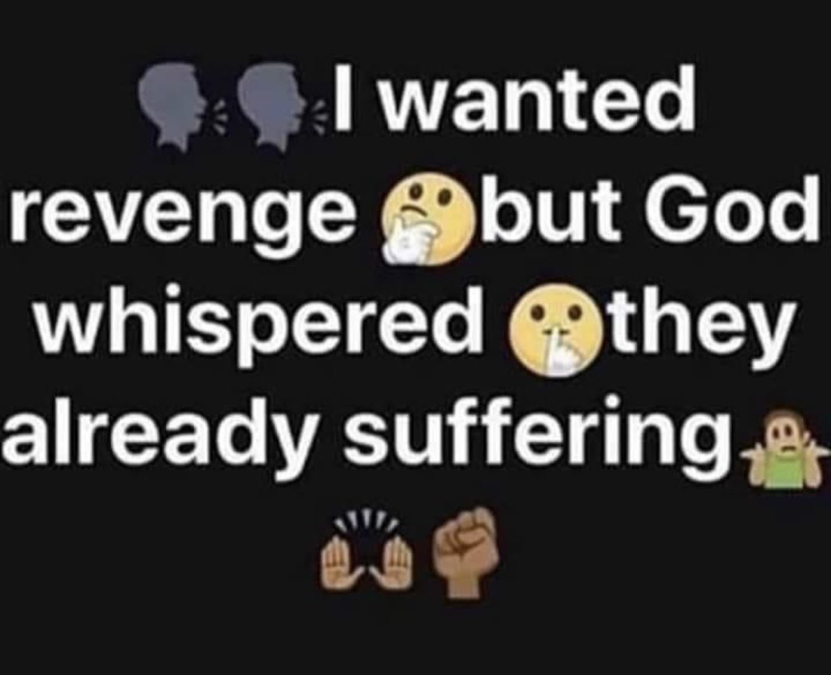 So thankful that the Lord has elevated me. That I don’t try an go after anyone that has done wrong to me. Be blessed🙏🏾😊