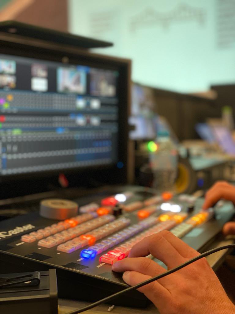 Today we’re #Live from #Bristol working on a hybrid event conference! #VideoProduction #Event #LiveStream