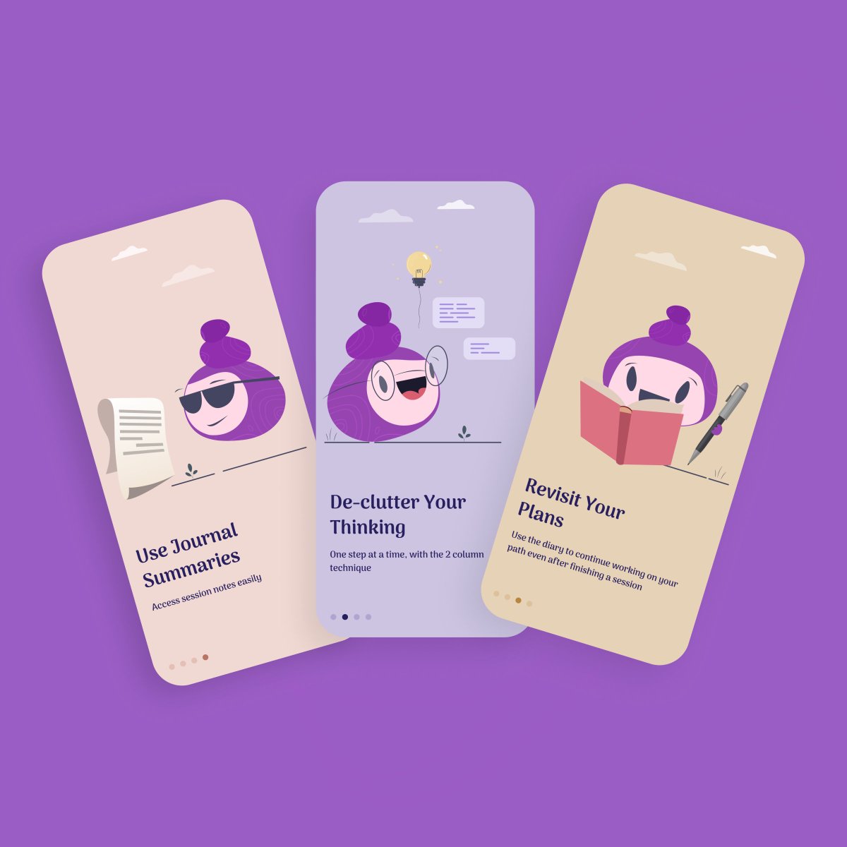 aufaitux's tweet image. Onboarding screens from a journaling and goal-setting app we had fun working on!😎
#onboarding #OnboardingProcess #onboardingdesign #onboardingui #healthapp #healthlifestyle #mobileappdesign #mobileapp #mobileappdesigner #uiux #uxdesignagencyindia #uiuxdesignagencyindia #uidesign