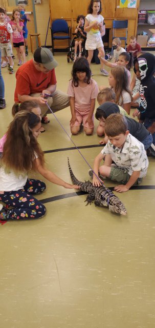 NMES_NS's tweet photo. Everyone’s a buzz at NMES today…..welcoming MacKinnon Reptiles to our school! 🦎 https://t.co/wxt9vSsauj